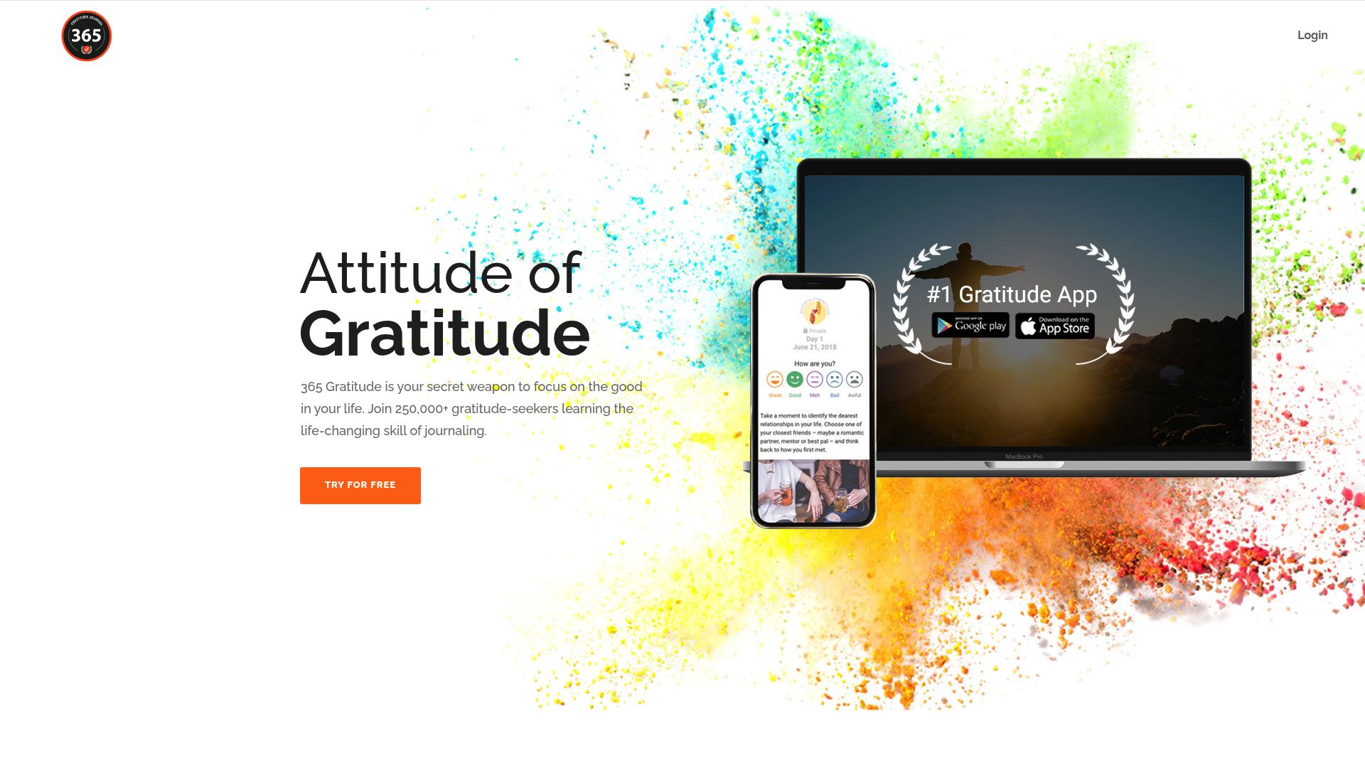 365 Gratitude screenshot