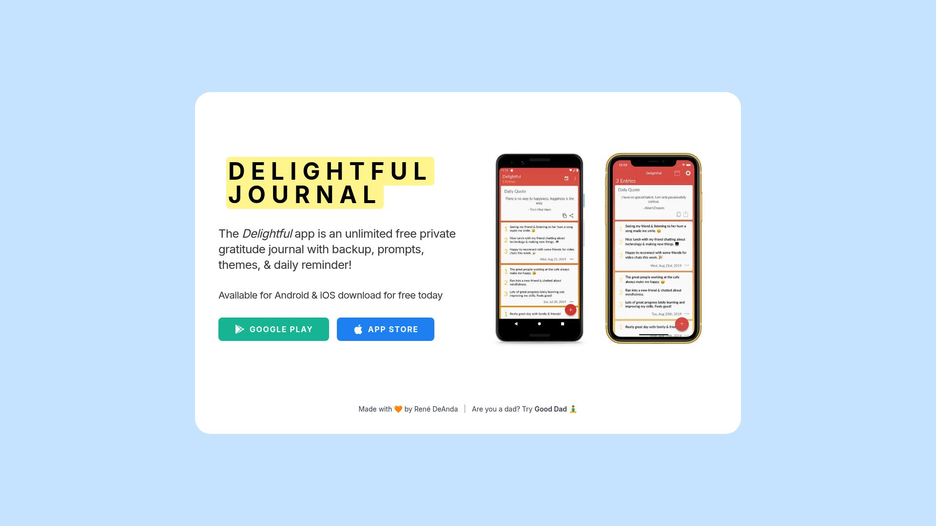 Delightful Journal logo