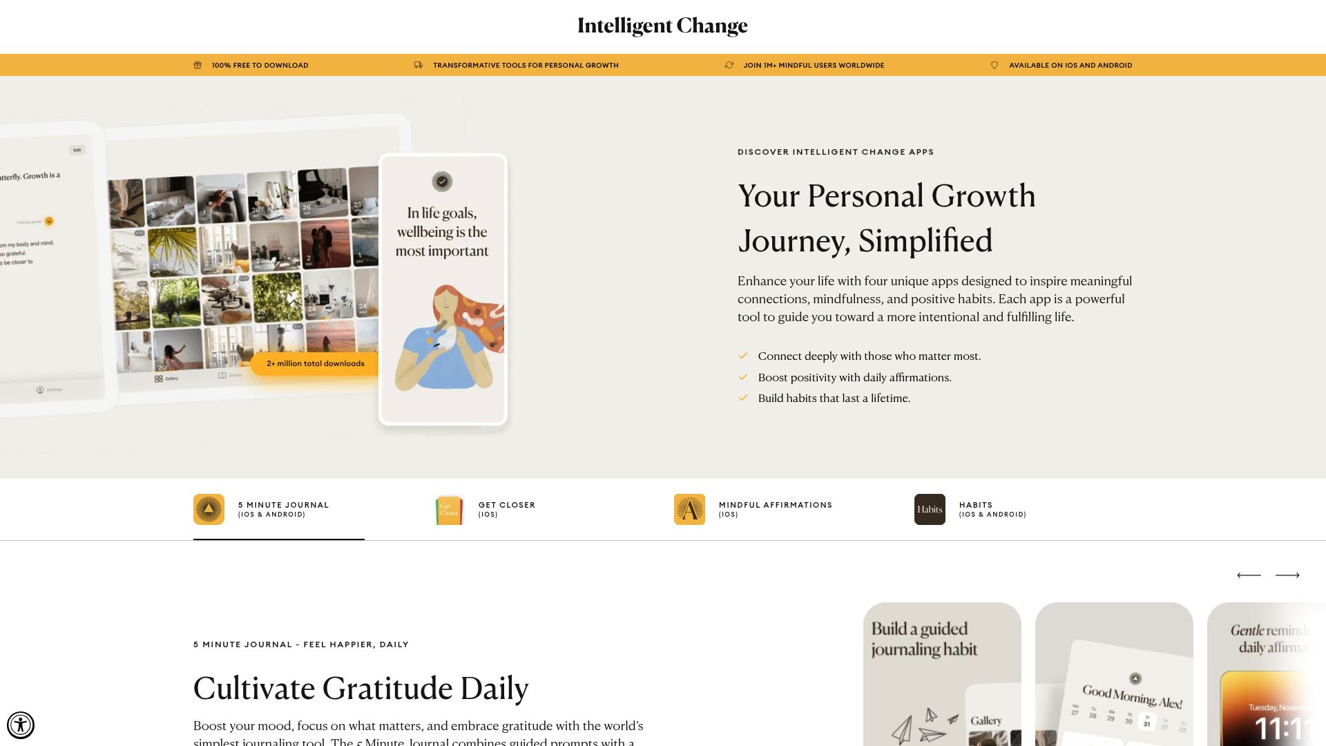 Five Minute Journal logo