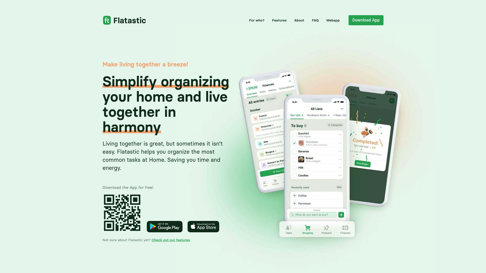 Flatastic logo