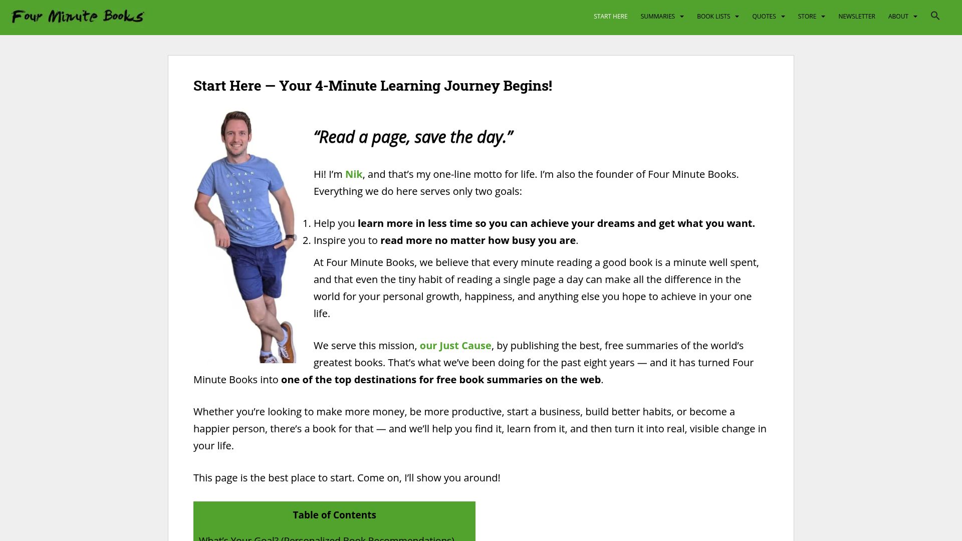 Four Minute Books logo