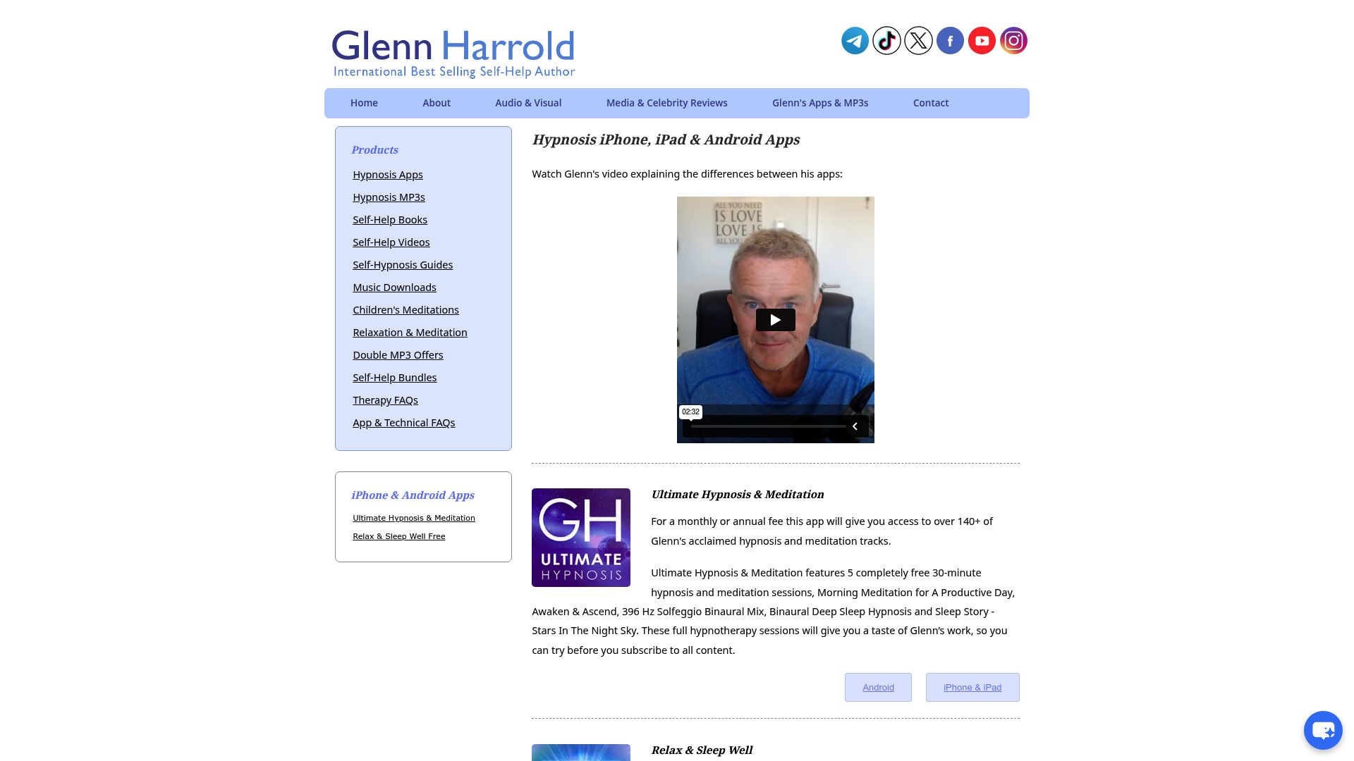 Glenn Harrold logo