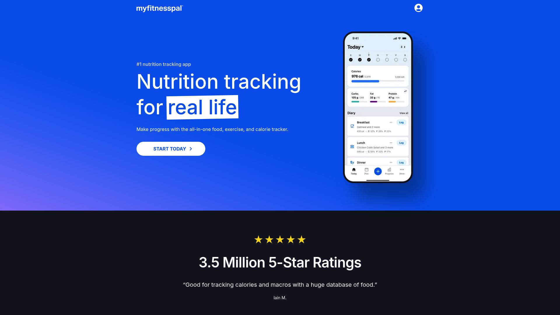 MyFitnessPal logo