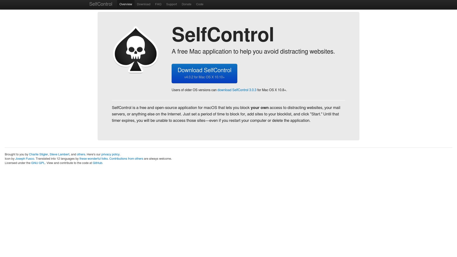 SelfControl logo
