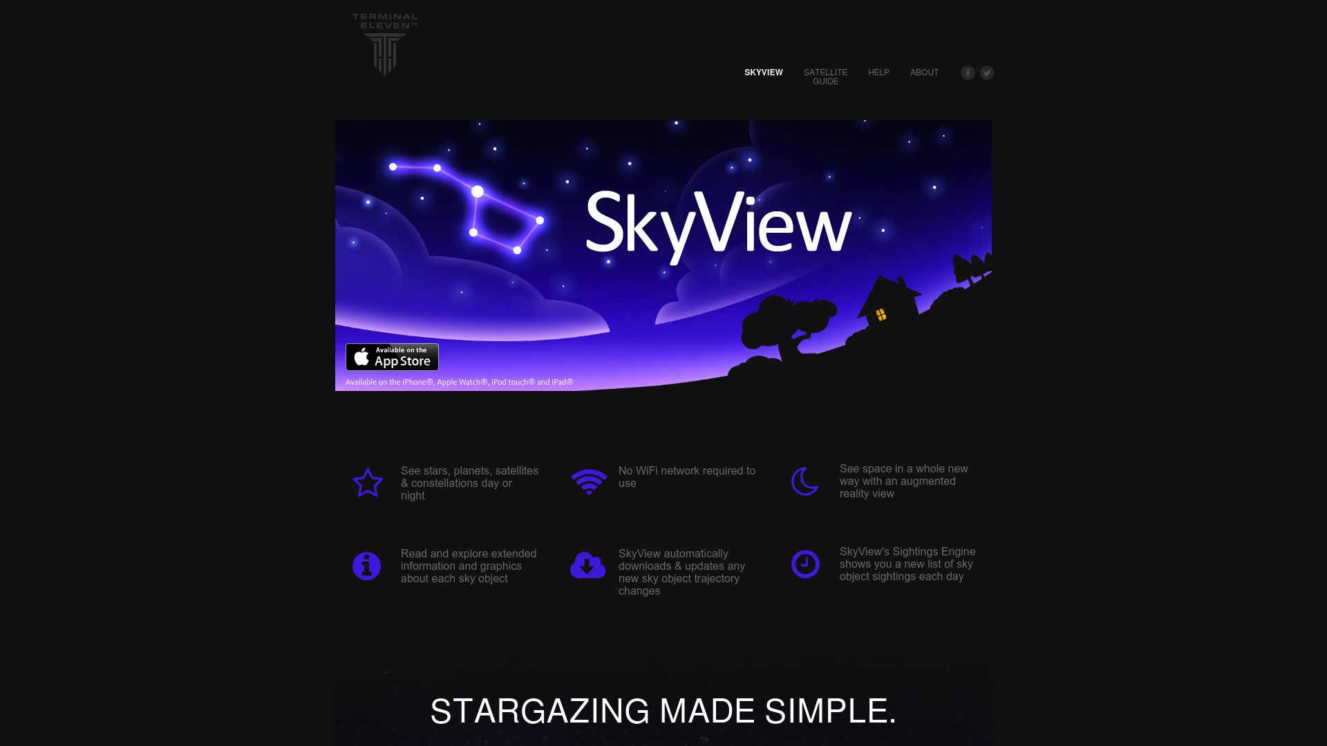SkyView logo