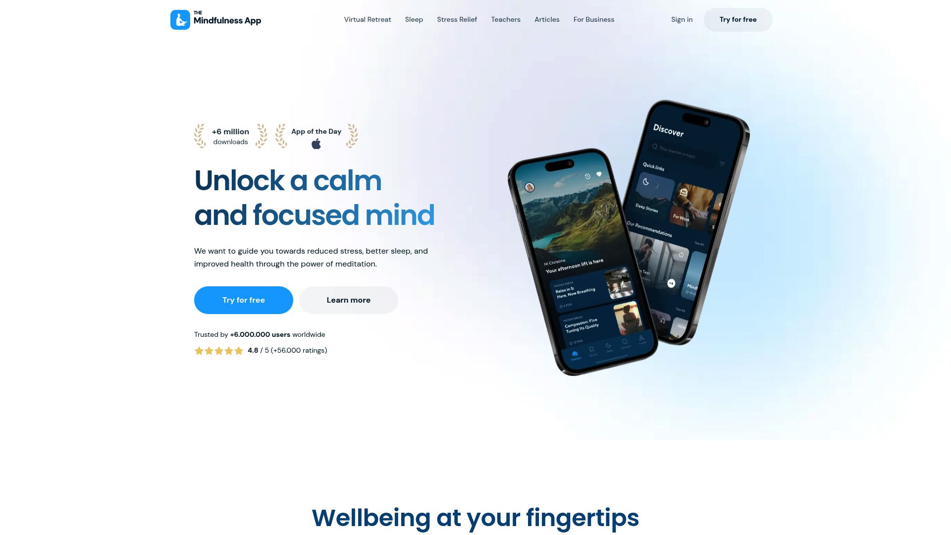 The Mindfulness App logo