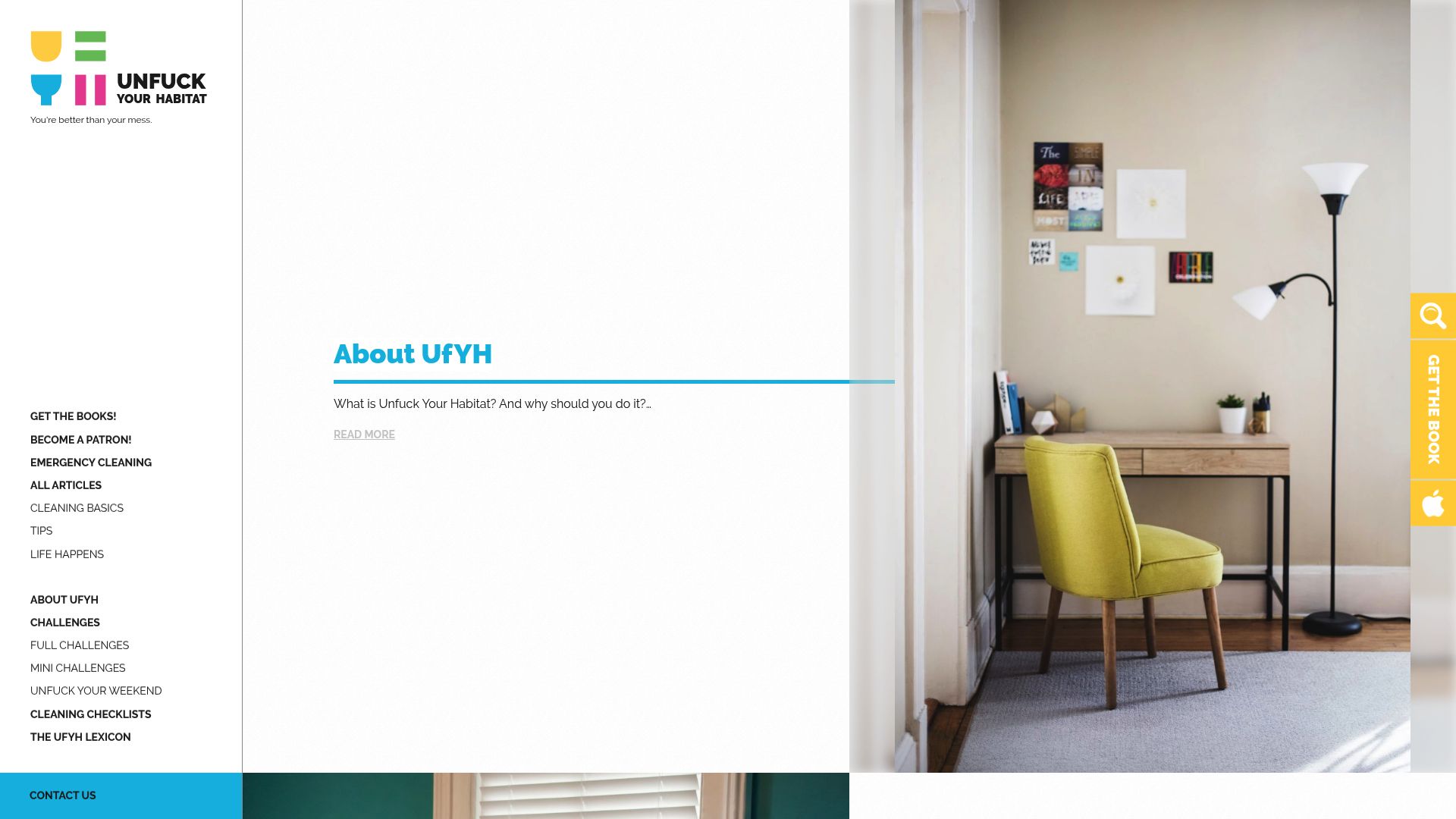 Unfuck Your Habitat logo