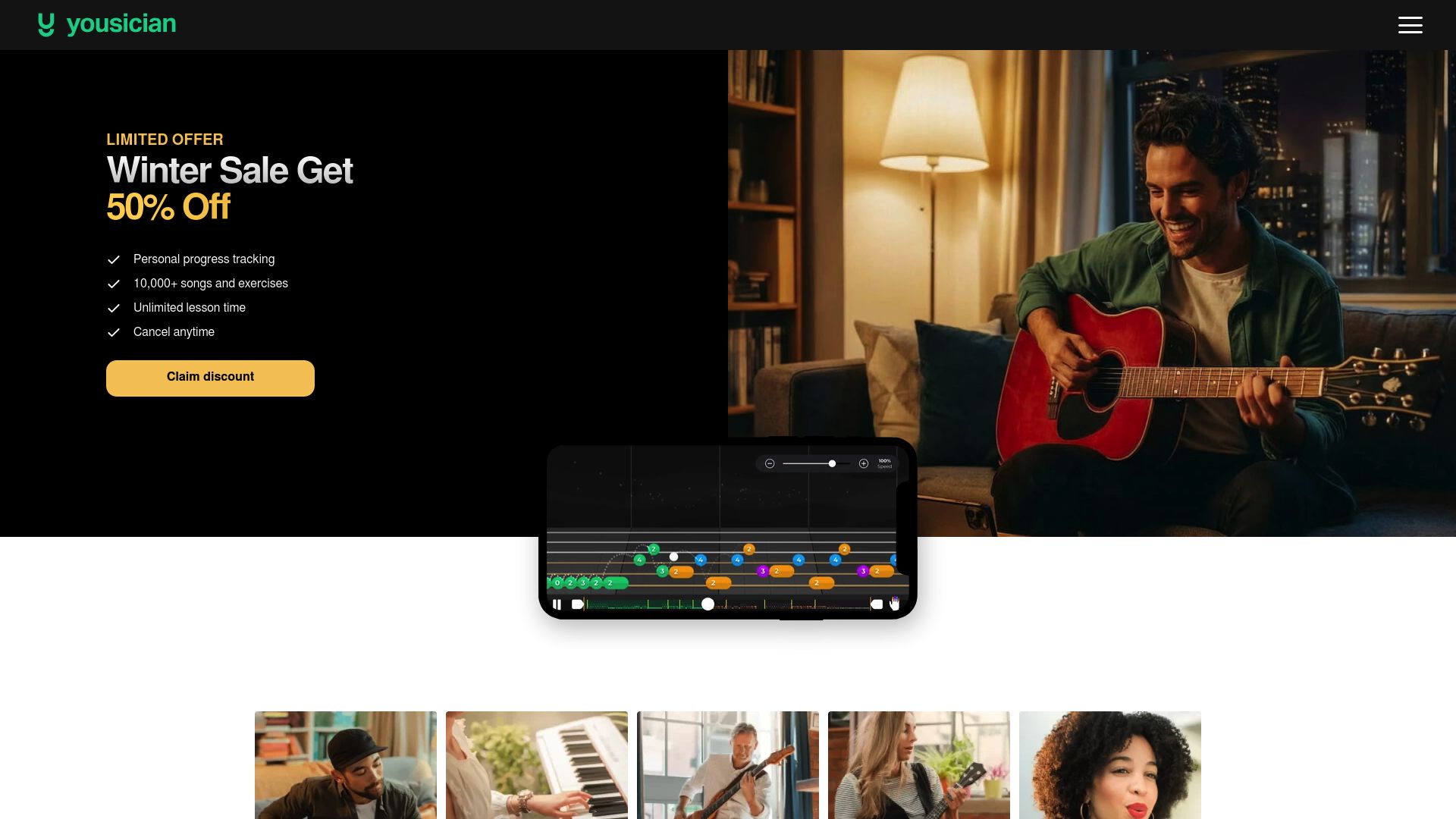 Yousician screenshot